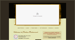 Desktop Screenshot of postinorestaurant.com